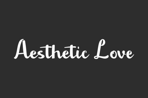 Aesthetic Love Font for Crafters & Sellers