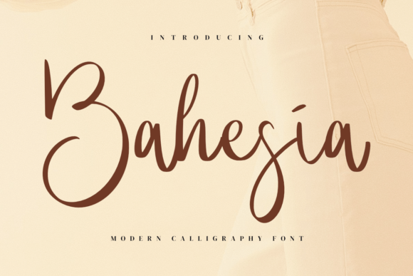 Bahesia: The Modern Script Font for Elegant Branding