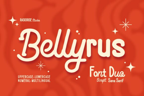 Bellyrus Font: A Warm Typeface for Makers