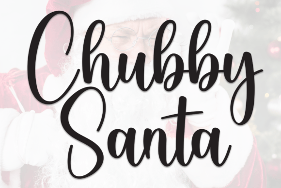 Chubby Santa Typeface for Elegant Web Design