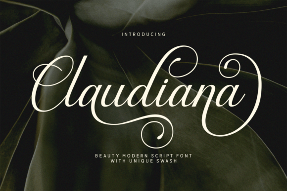 Claudiana: A Modern Script Font for Campaigns