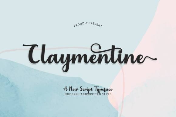 Claymentine Font Review: A Modern Handwritten Script