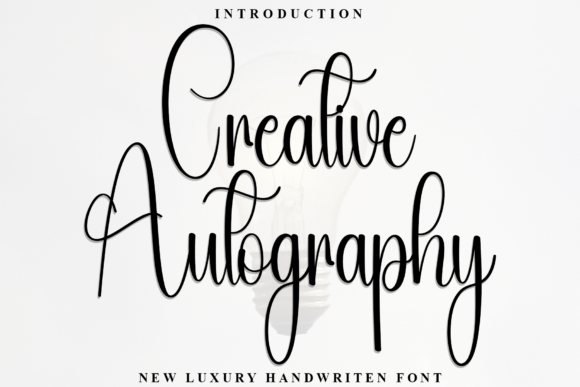 Creative Autography: A Friendly Script Font for Campaigns