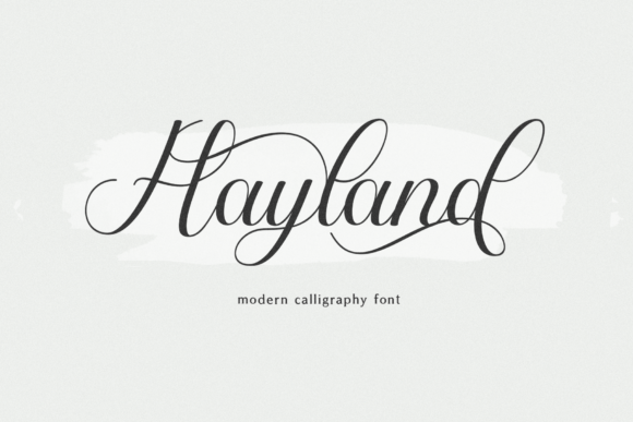 Hayland Font for Modern Web Design