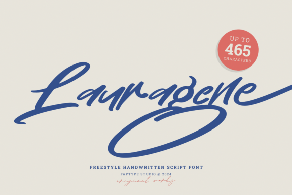 Lauragene: The Script Handwritten Font for Marketers