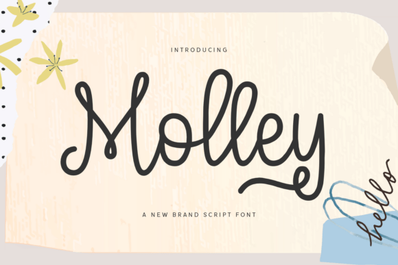 Molley: A Stylish Script Font for Elegant Branding