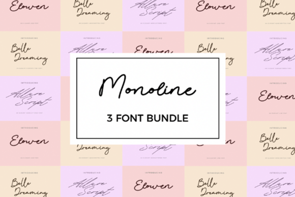 Monoline Bundle: A Designer’s Review of This Script Typeface