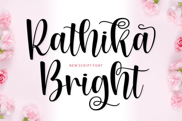 Rathika Bright: Elevating Brand Identity with Elegant Script Fonts