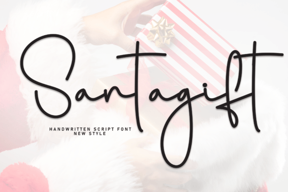 Santagift: The Script Font for Festive Campaigns