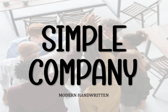 Simple Company: The Perfect Handwritten Font for Crafters