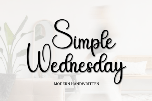 Simple Wednesday: A Free Handwritten Script for Designers