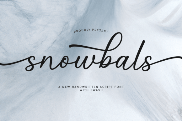 Snowbals: The Handwritten Font for Clear Campaigns