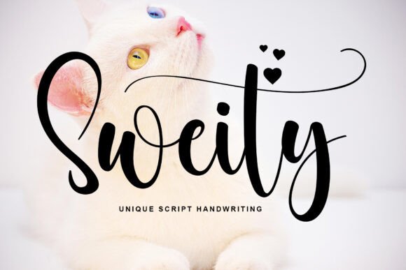 Sweity Script Font for Small Business Branding
