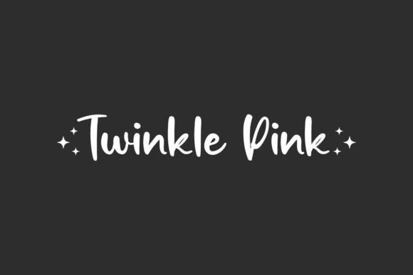 Twinkle Pink: A Modern Script Font for Branding