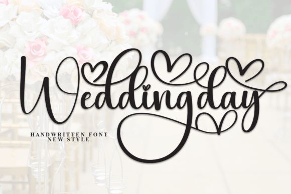 Weddingday: A Script Font for Elegant Editorial Design