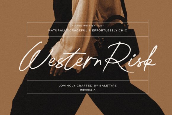 Western Risk Font for Bold Campaign Design